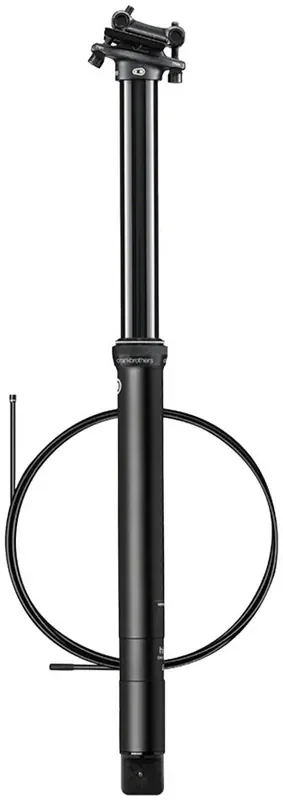 Crankbrothers Highline 7 Dropper Seatpost – 30.9, 150mm, Black