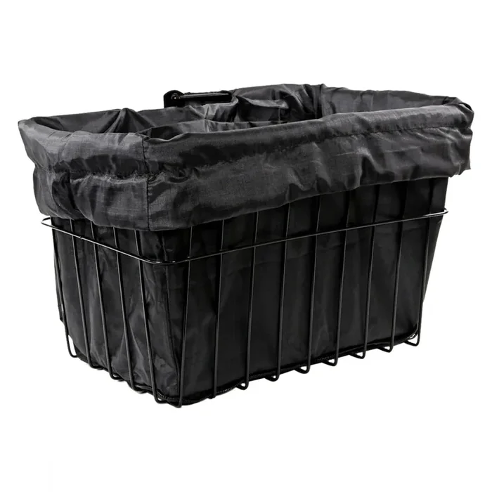 Cruiser Candy Style Up Bicycle Basket Liner Black Standard