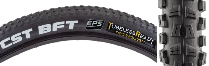 Cst Premium BFT 29 x 2.4 Tubeless TPI 65 Black/Bsk Reflective Mountain Bike TB00451500