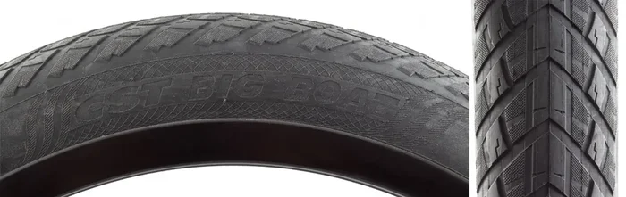Cst Premium Big Boat 26×4.0 Wire TPI 30 Bk/Blk TB00279100