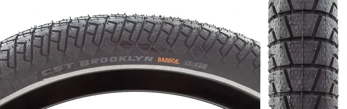 Cst Premium Pro-Brooklyn 20×2.15 Wire TPI 65 Bk/Blk TB00445400