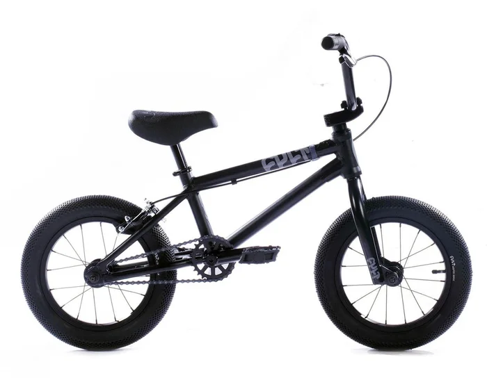 Cult 2025 Juvenile 14″ BMX Bike (14.5″ Toptube) (Black)