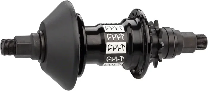 Cult Crew Cassette Rear Hub SDS Black Comes With Non Drive Side Hubguard
