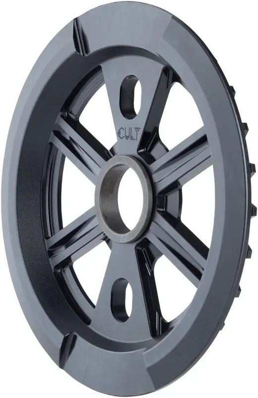 Cult Dak Guard Sprocket 28 Teeth Black Two Holes for Rotation Dakota Roche