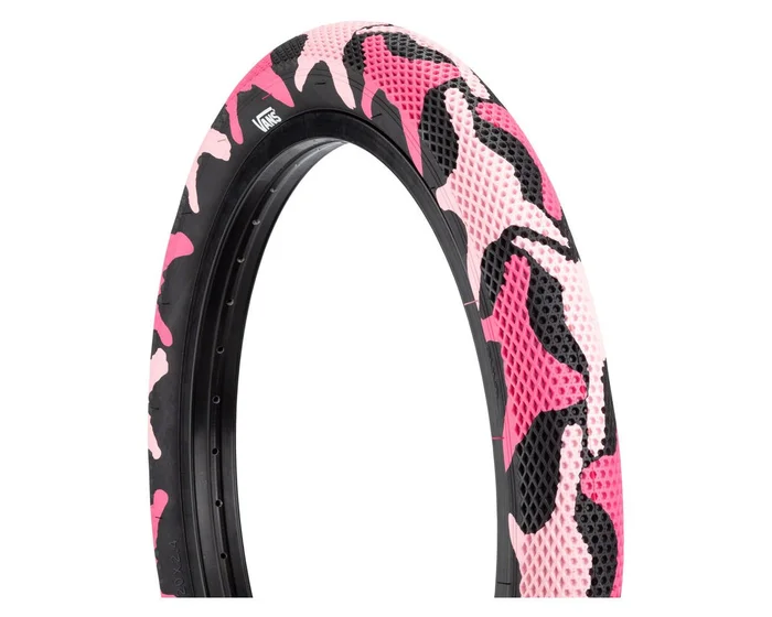 Cult Vans Tire (Pink Camo/Black) (Wire) (20″) (2.4″) (406 ISO)