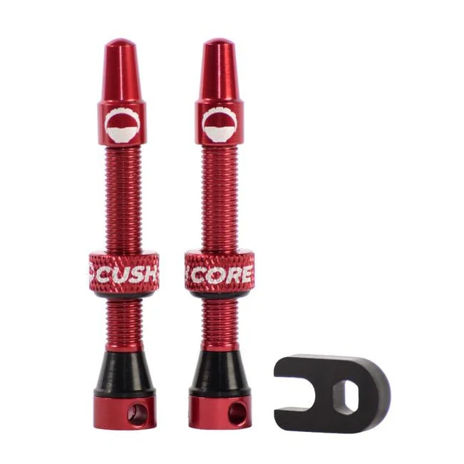 Cush Core CushCore Tubeless Presta Valve Set – 44mm Red