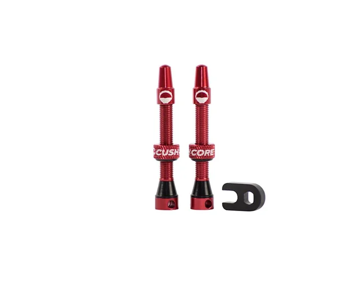CushCore Air Valve Set (Red) (44mm)