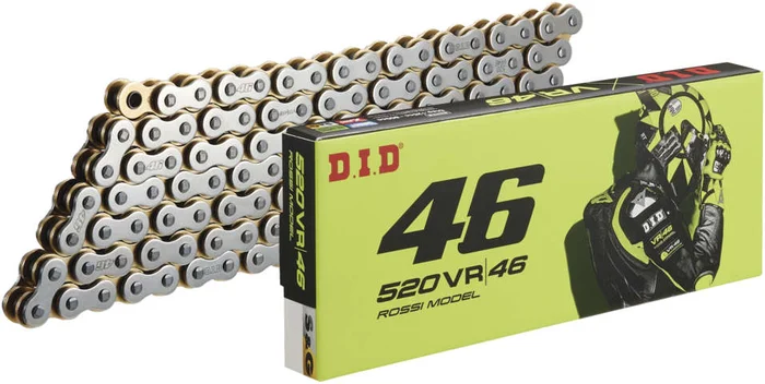 D.I.D VR46 Series Chain – 520×114 – X-Ring Sealed Chain
