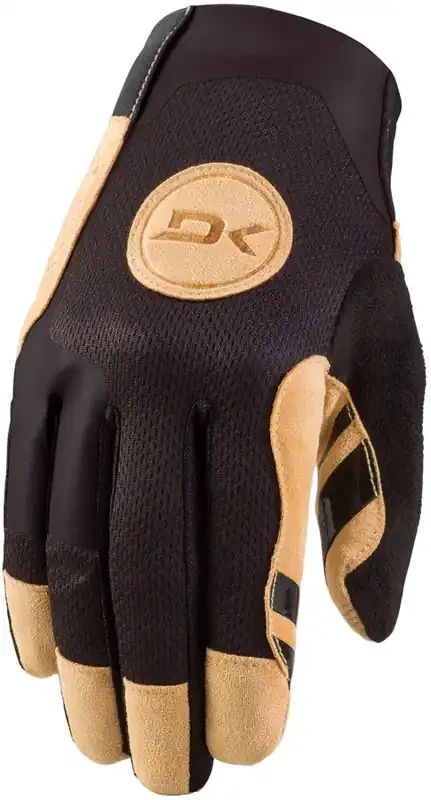 Dakine Covert Gloves – Black/Tan, Full Finger, Medium