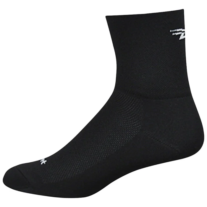 DeFeet Aireator D-Logo Cycling Socks – Black