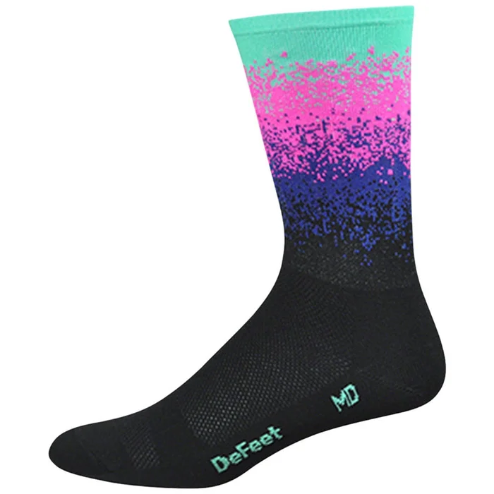DeFeet Aireator Ombre Bike Socks – Multi-Color