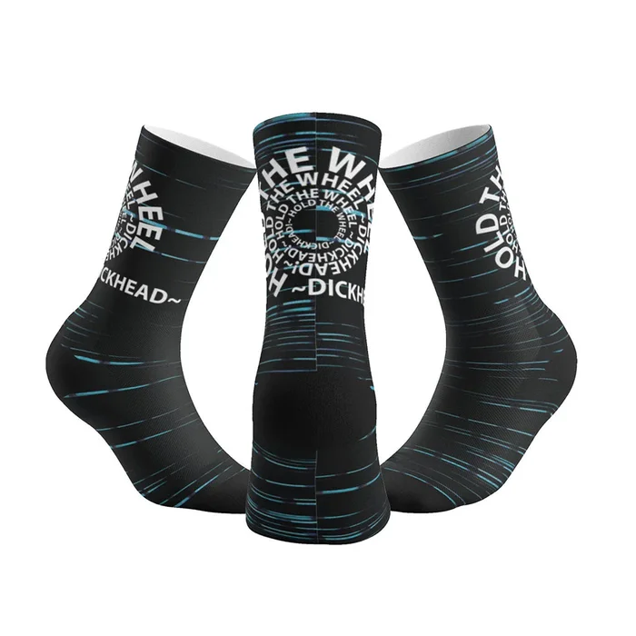 DeFeet Sub360 Evo Mont Ventoux 6″ Hold the Wheel Socks 7-9