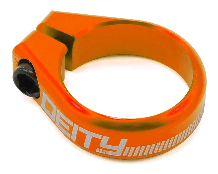 Deity Circuit Seatpost Clamp (Orange) (36.4mm)