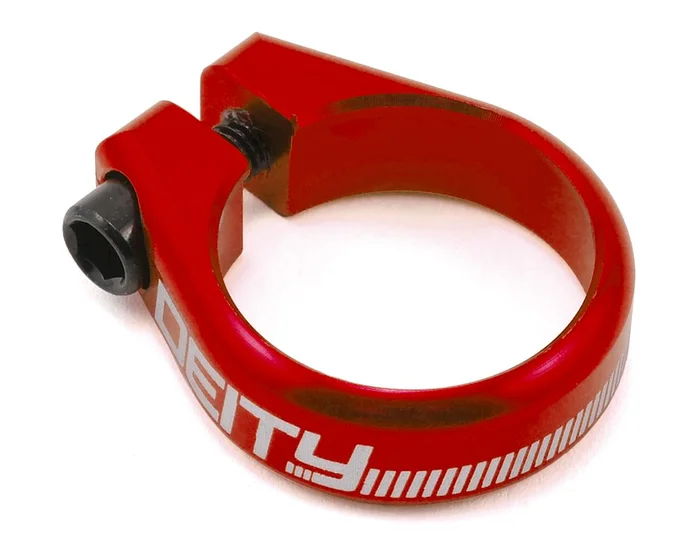 Deity Circuit Seatpost Clamp (Red) (34.9mm)