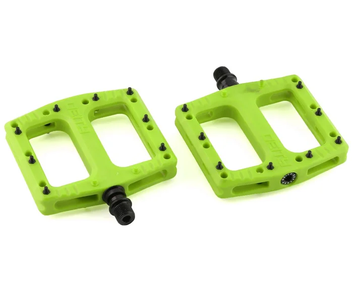 Deity Deftrap Pedals (Green) (9/16″)