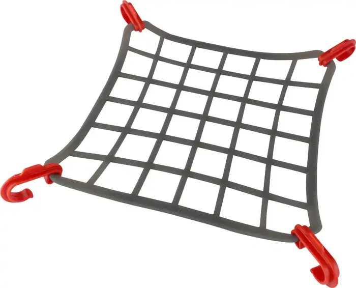 Delta Elasto Cargo Net for Bike Mounted Racks Custom-Molded Silicone