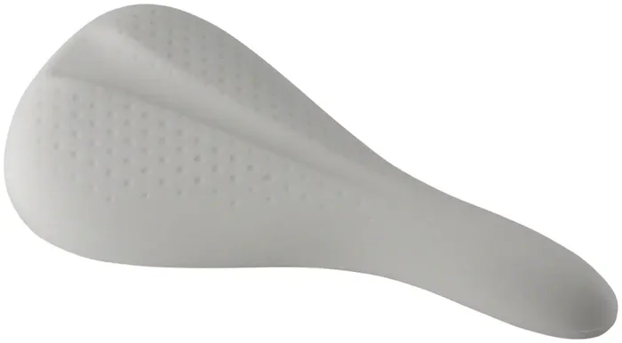 Delta HexAir Saddle Cover – Racing, White Super Flexible, Stretchy Silicone