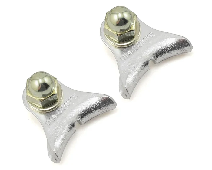 Dia-Compe 1242 Triangular Brake Cable Carrier (Silver) (Pair)
