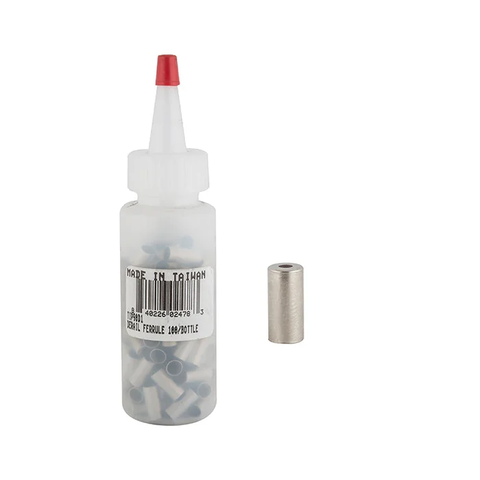 Dia-Compe Cane Creek Derail Ferrules 5mm – Chrome 100/Count