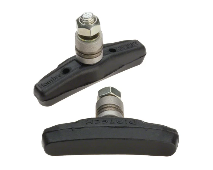 Diatech Hombre Threaded Brake Pads (Black) (1 Pair)