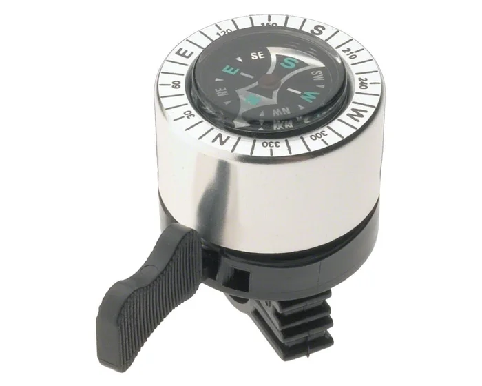 Dimension Compass Bell (Silver/Black)