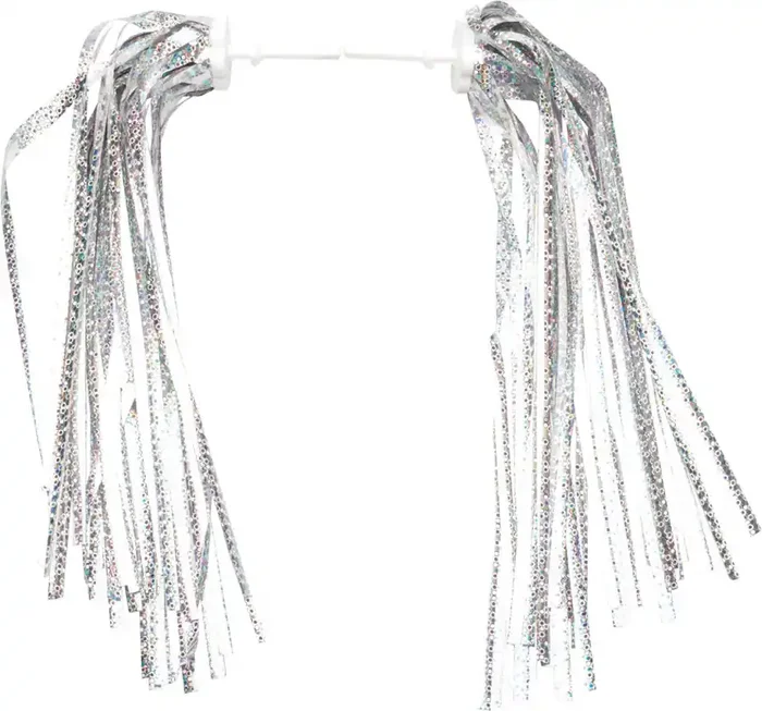 Dimension Kid‘s Bike Streamers Silver-Platinum~ Pair