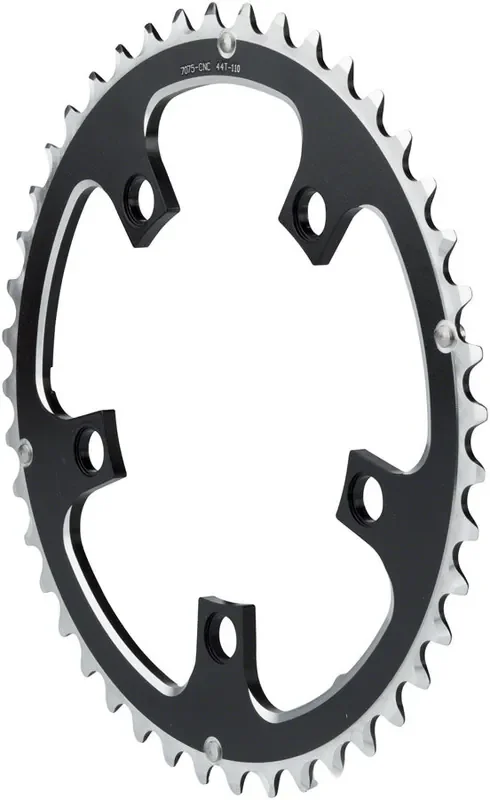 Dimension Multi Speed Outer Chainring 44t 110 BCD 8/9/10-Speed Aluminum Black