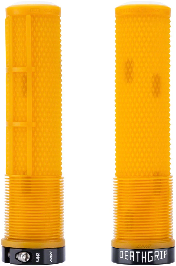 DMR DeathGrip 2 Flangeless Grips – Thick Lock-On Gum