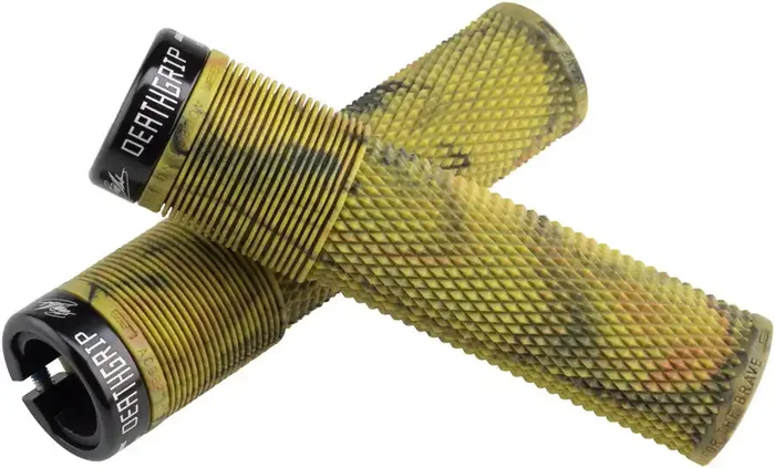 DMR DeathGrip Flangeless Grips – Thick, Lock-On, Camo