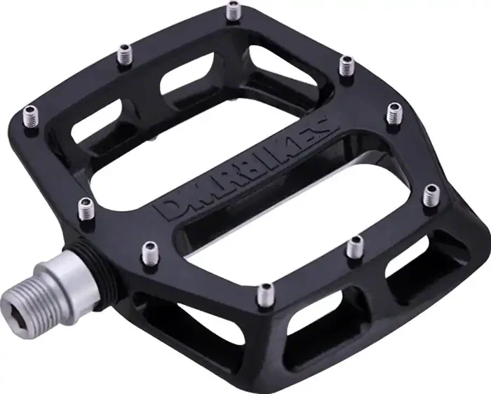 DMR V12 Platform Pedals 9/16″ Concave Magnesium Body 20 Replaceable Pins Black