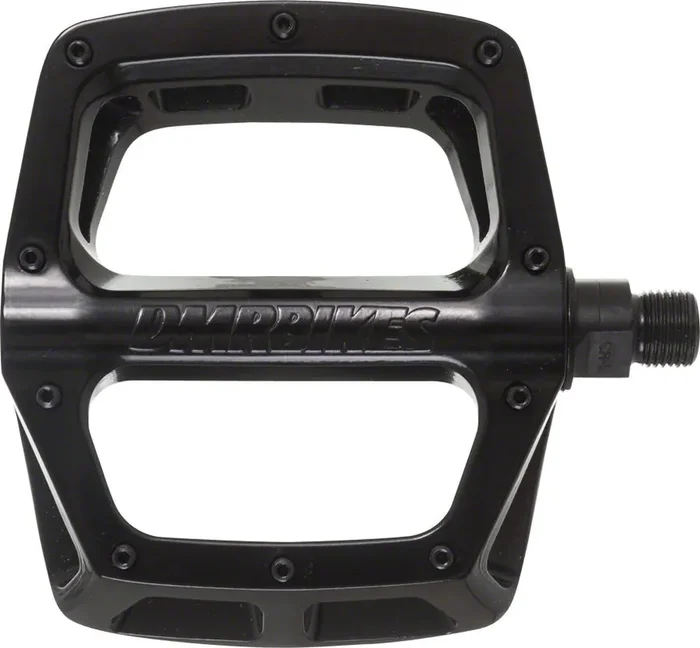 DMR V8 Platform Pedals 9/16″ Chromoly Concave Alloy Body 8 Removable Pins Black