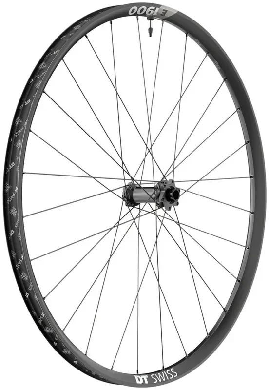 DT Swiss 27.5in Front Wheel E 1900 Spline 30 15x110mm 6-Bolt Disc Black MTB