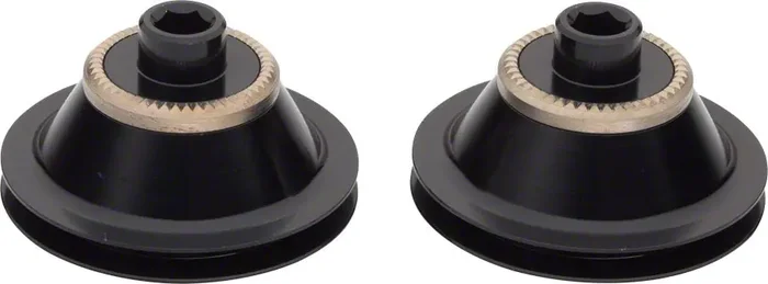 DT Swiss 5mm QR End Caps For 240s Front 20mm Hub Thread In Conversion Kit