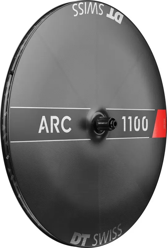 DT Swiss ARC 1100 DiCut Aero Disc Rear Wheel – 700, 12 x 142mm, Center-Lock, HG11 Road/XDR, Ratchet EXP 36, Black