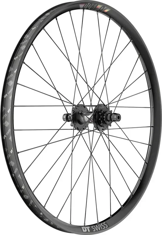 DT Swiss D 1900 Classic Rear Wheel – 26″, 10 x 135mm Bolt-On, 6-Bolt, 12T Single-Speed, Ratchet LN 36, Black