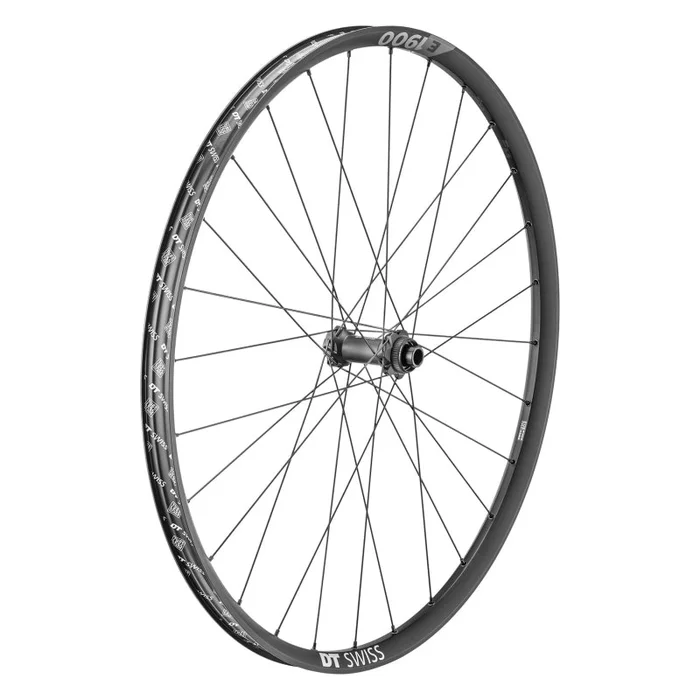 DT Swiss E 1900 Spline 30 Front Wheel – 29″ 15 x 110mm Center-Lock Black