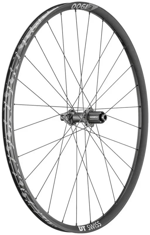 DT Swiss E 1900 Spline 30 Rear Wheel 27.5in 12x148mm Center Lock HG 11 MTN Blk