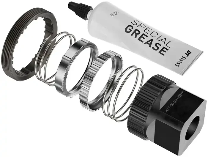 DT Swiss Ratchet DEG DF Anti-pedal Kickback System Upgrade Kit – 90t, With Tool