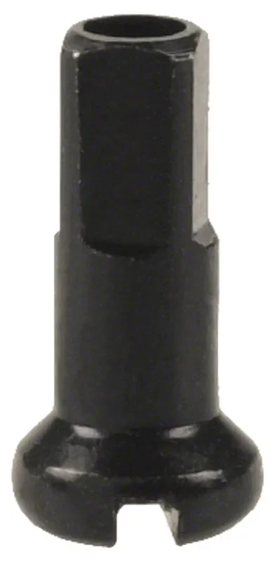 DT Swiss Standard Aluminum Alloy Spoke Nipples 1.8 x 12mm Black Box of 100