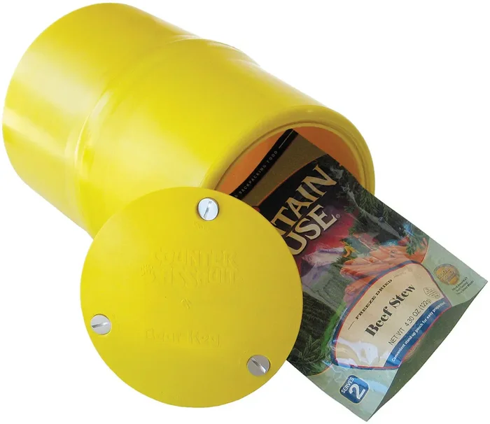 Durable Bear-Resistant Food Containers & Carrying Bags Lightweight, Secure, Proven Animal Safety for Outdoor Adventures