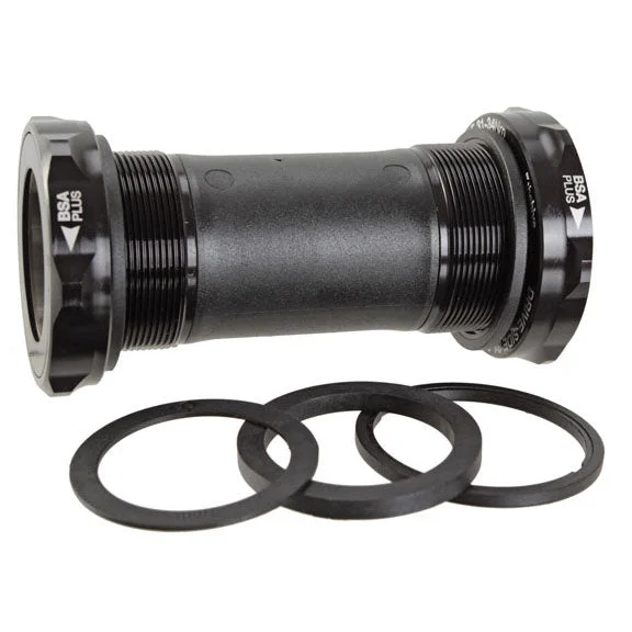 E*thirteen BSA Threaded Bottom Bracket – 68/73mm For 30mm Spindle Black