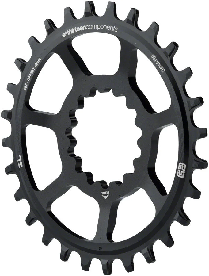 E*thirteen Direct Mount SL Guidering – 10/11/12-speed 30T Narrow Wide Black