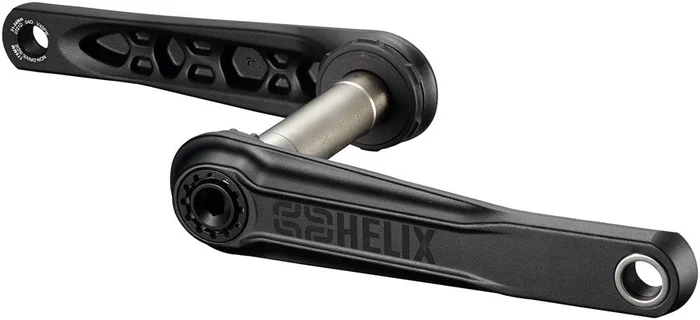 E*thirteen Helix Core Crankset – 165mm 73mm 24mm Spindle P3 Connect Interface BLK