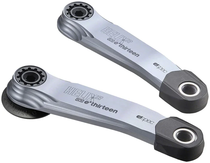 E*thirteen Helix Race Alloy e*spec Crank Arm Set – BOSCH SX-Brose S Mag-TQ HPR50 21.5mm Offset 165mm Self Extractor Silver