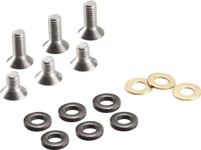 e*thirteen ISCG Bolt kit 10mm amd 16mm Flat Head Bolts and Chain Line Spacers