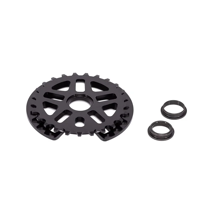 Eclat Abyss Guard Chainring Teeth: 25 7075-T6 Aluminum Black
