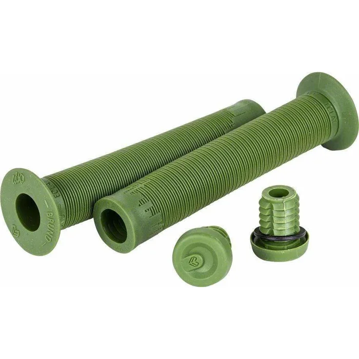 Eclat Bruno Bike Handlebar Grips – Army Green, Flange