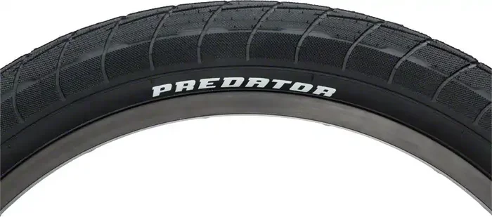 Eclat Predator Tire 20 x 2.3 Clincher Wire Black 120tpi Reflective BMX 29033010116