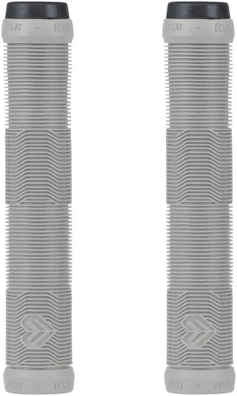 Eclat Pulsar Grips – Gray Includes Made In USA Eclat Nylon Barends