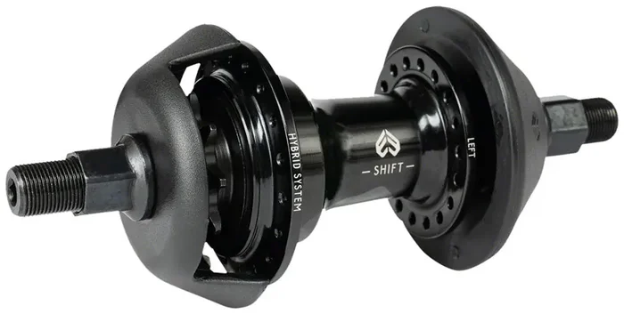 Eclat Shift Freecoaster/Cassette Rear Hub – Black, LHD